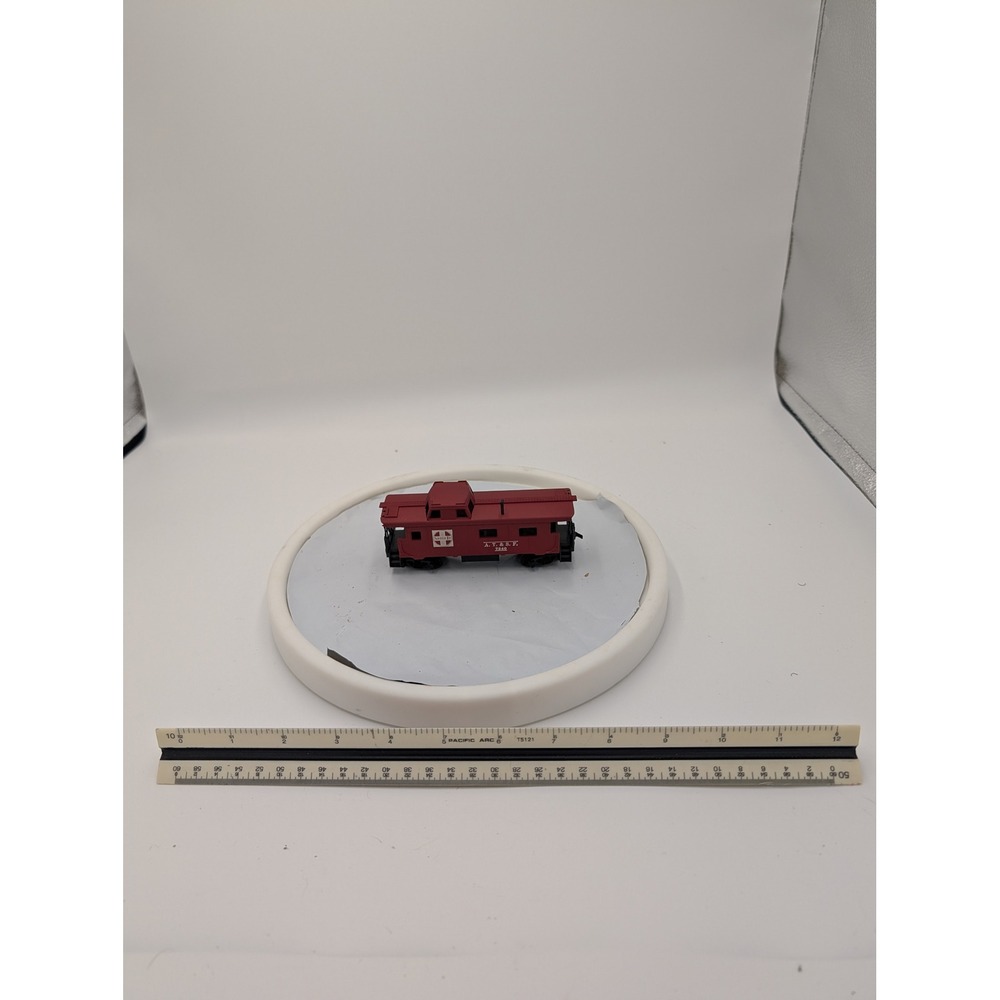 Tyco HO Scale Santa Fe ATSF Caboose Red 7240 Model Train Car‎ Hong Kong